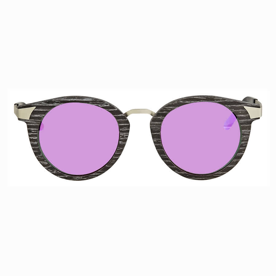 Earth Zale Wood Sunglasses In Black / Pink / Spring