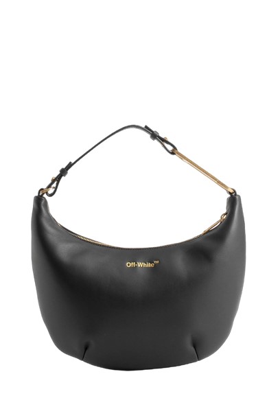 Off-white Paperclip Hobo Bag Black