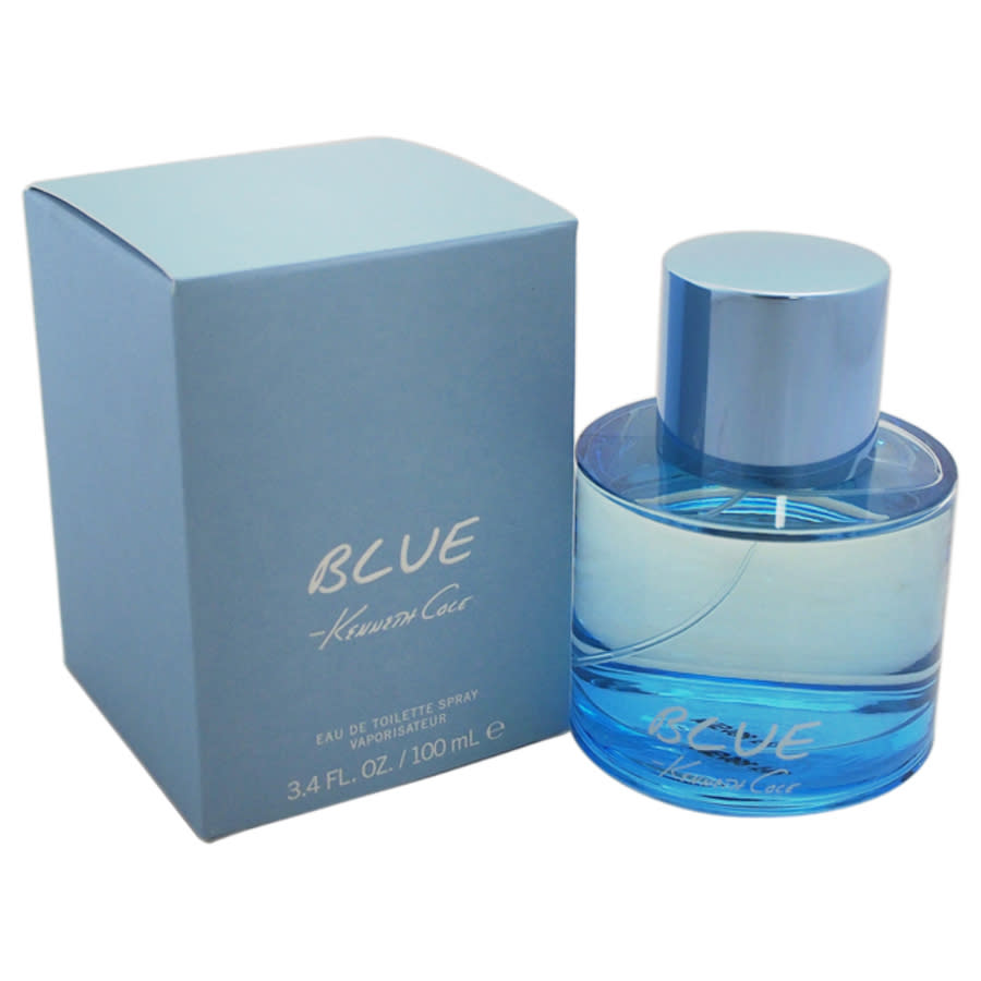 Kenneth Cole Blue By Edt Spray 3.4 oz (100 Ml) (m) In Blue