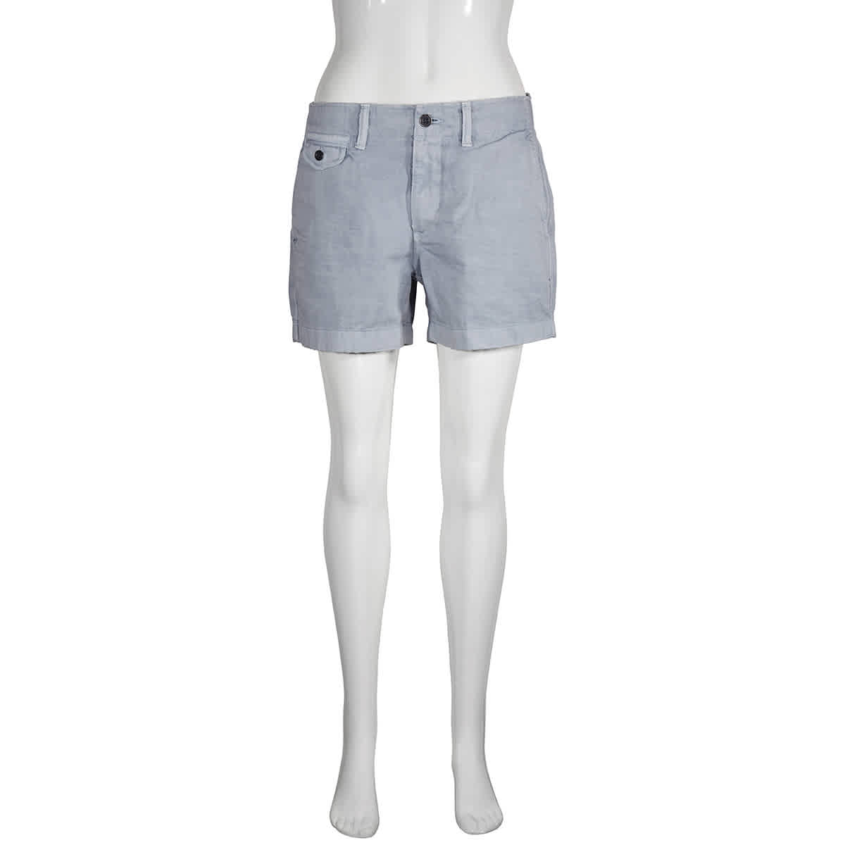 Polo Ralph Lauren Ladies Blue Slim Shorts