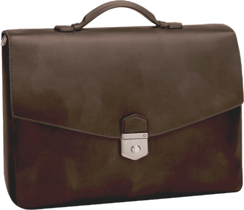 Montblanc Meisterstuck Sfumato Briefcase In Brown