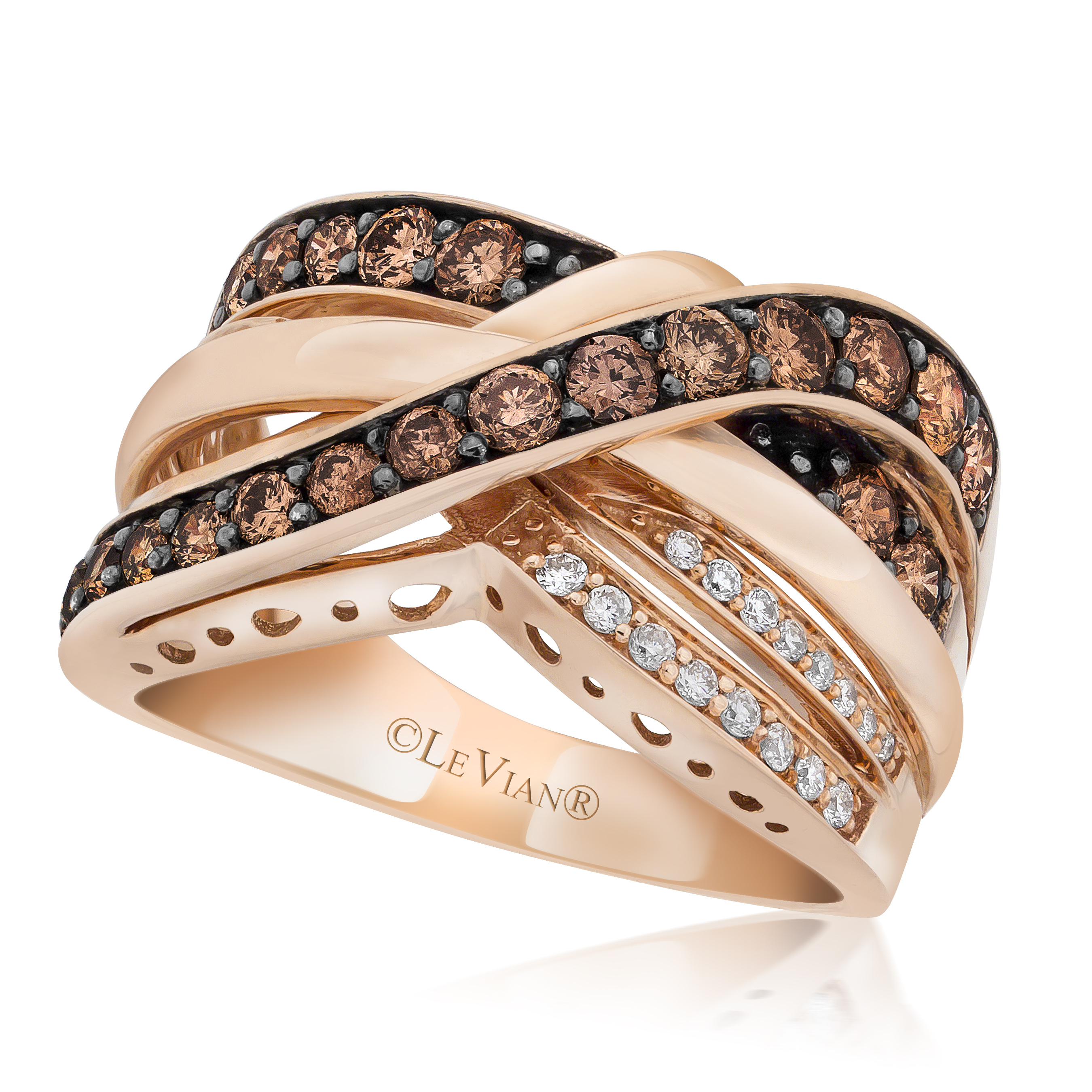 Le Vian Grand Sample Sale Ring Chocolate Diamonds In Pink