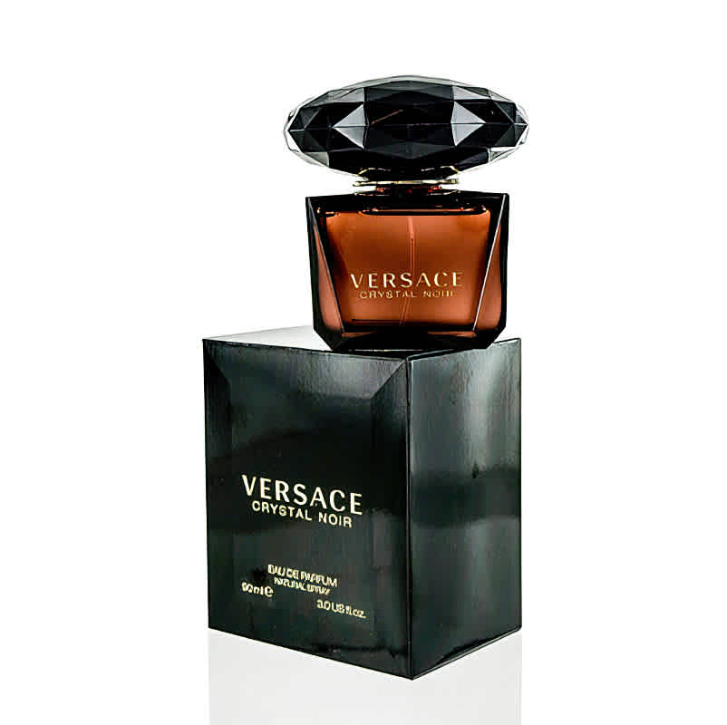 Versace Crystal Noir By  Edp Spray 3.0 oz (w) In Black