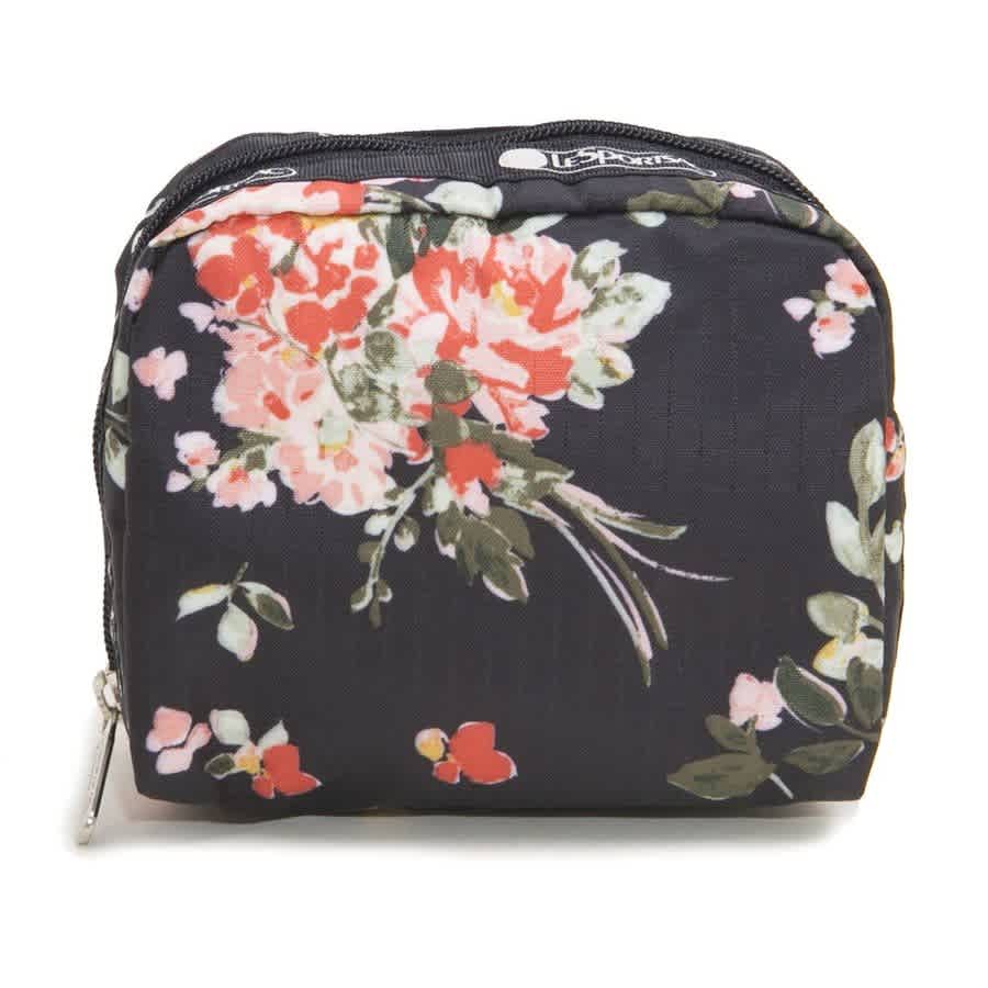 Le Sportsac Ladies Garden Rose Square Cosmetic Pouch