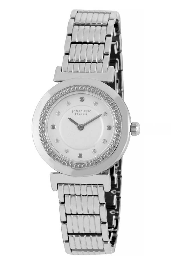 Johan Eric Djursland White Dial Ladies Watch Je1200-04-001b