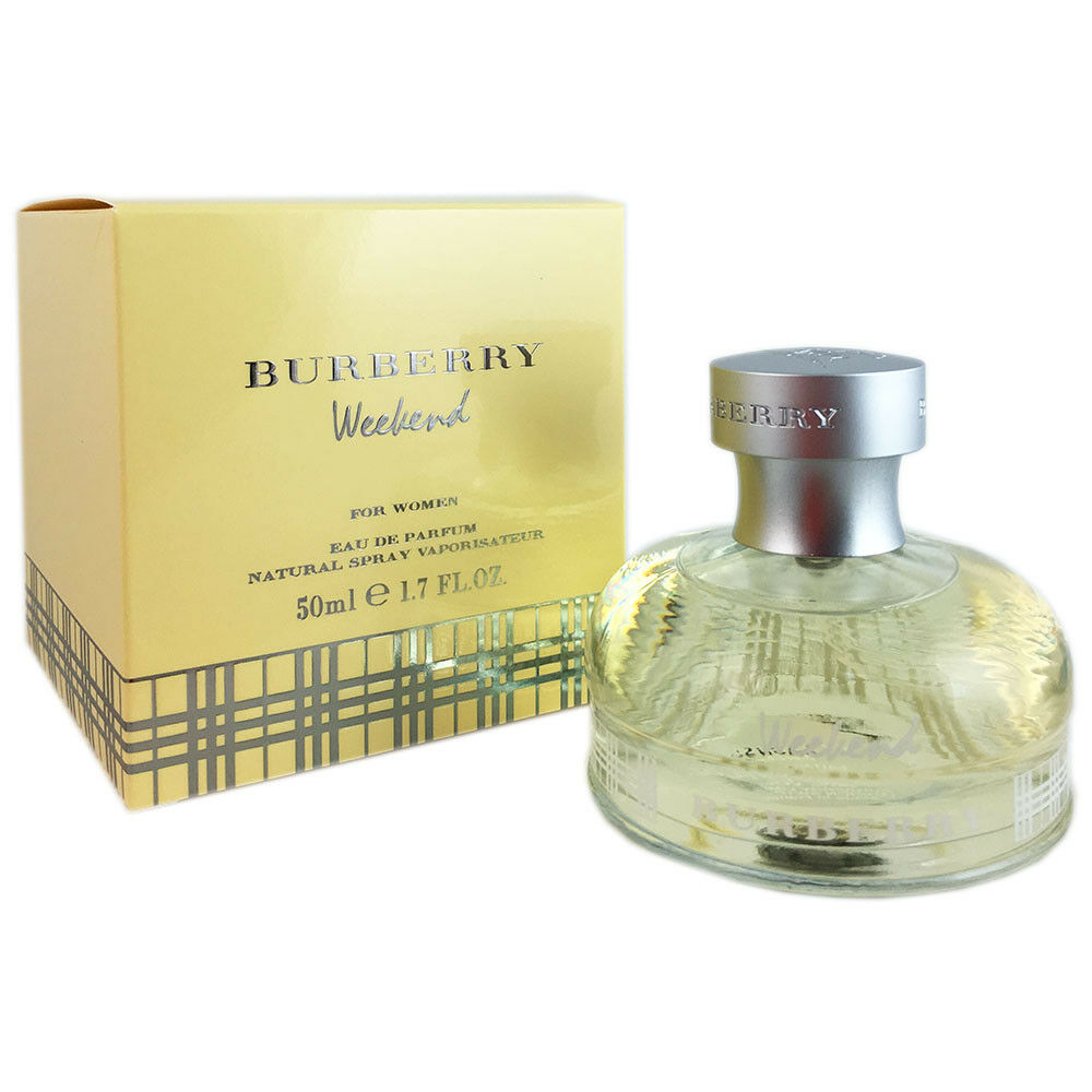 Burberry Weekend /  Edp Spray 1.7 oz (w) In Red   / Blue / Peach