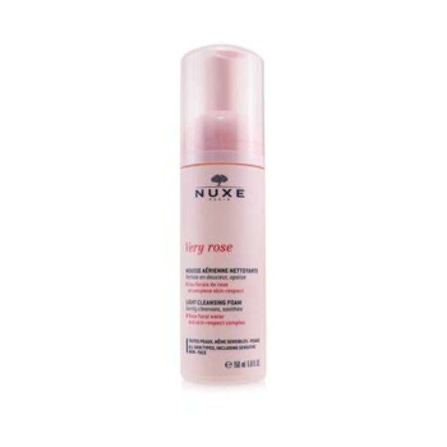 Nuxe - Very Rose Light Cleansing Foam - For All Skin Types 150ml/5oz In Pink