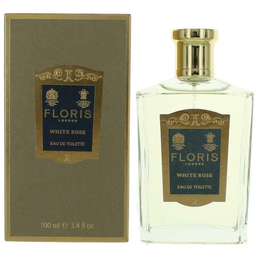 Floris Ladies White Rose Edt Spray 3.4 oz Fragrances 886266921149 In Rose / White