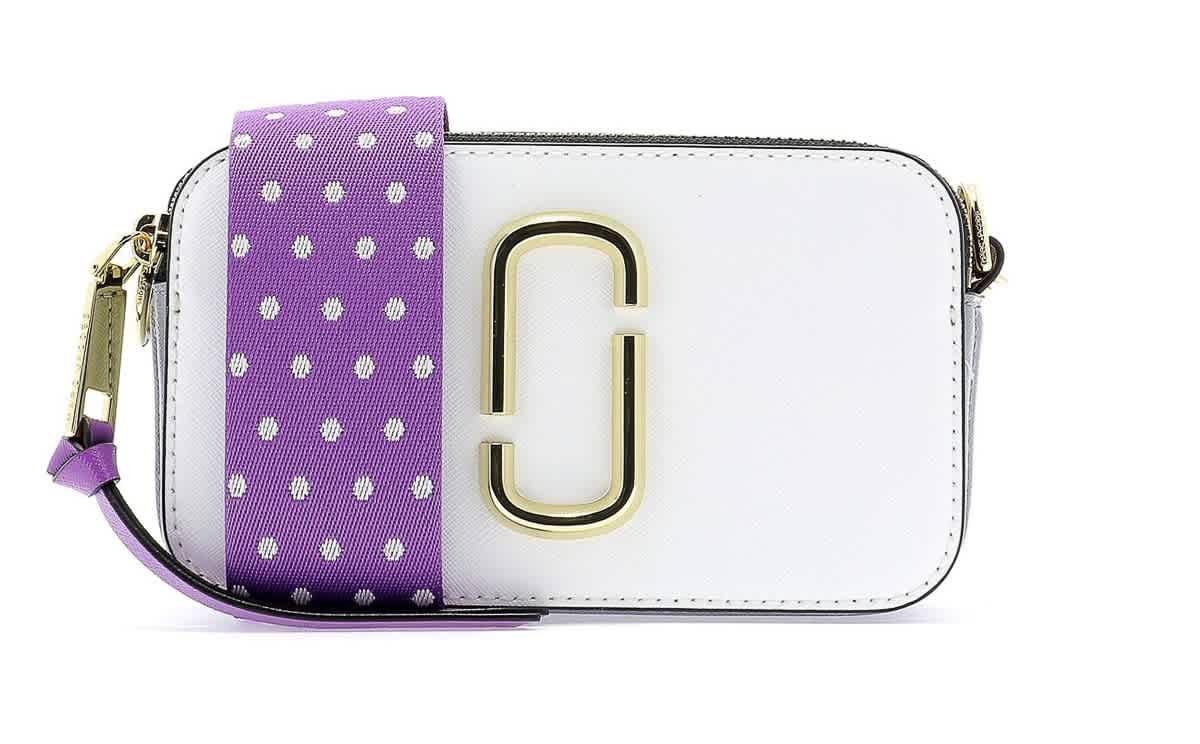 Marc Jacobs Snapshot Twotone Leather Camera Bag In Gold Tone,two Tone ModeSens