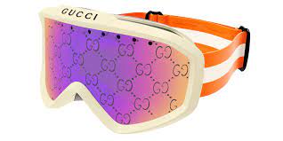 Gucci Eyewear monogram-print Ski Goggles - Farfetch