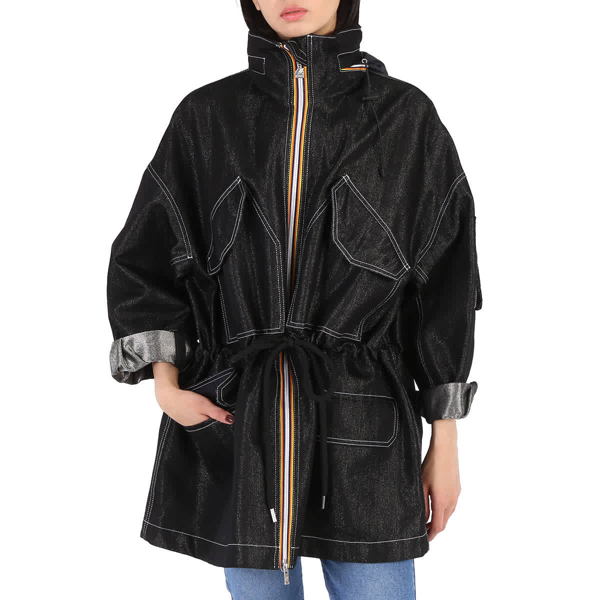 Kway Ladies R And D Kajasa Field Denim Jacket In Denim
