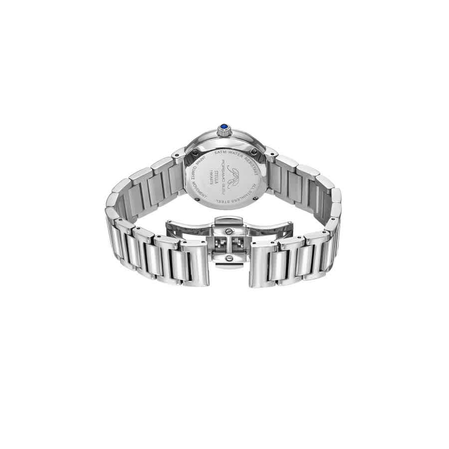 Shop Porsamo Bleu Stella Quartz White Dial Ladies Watch 1191asts