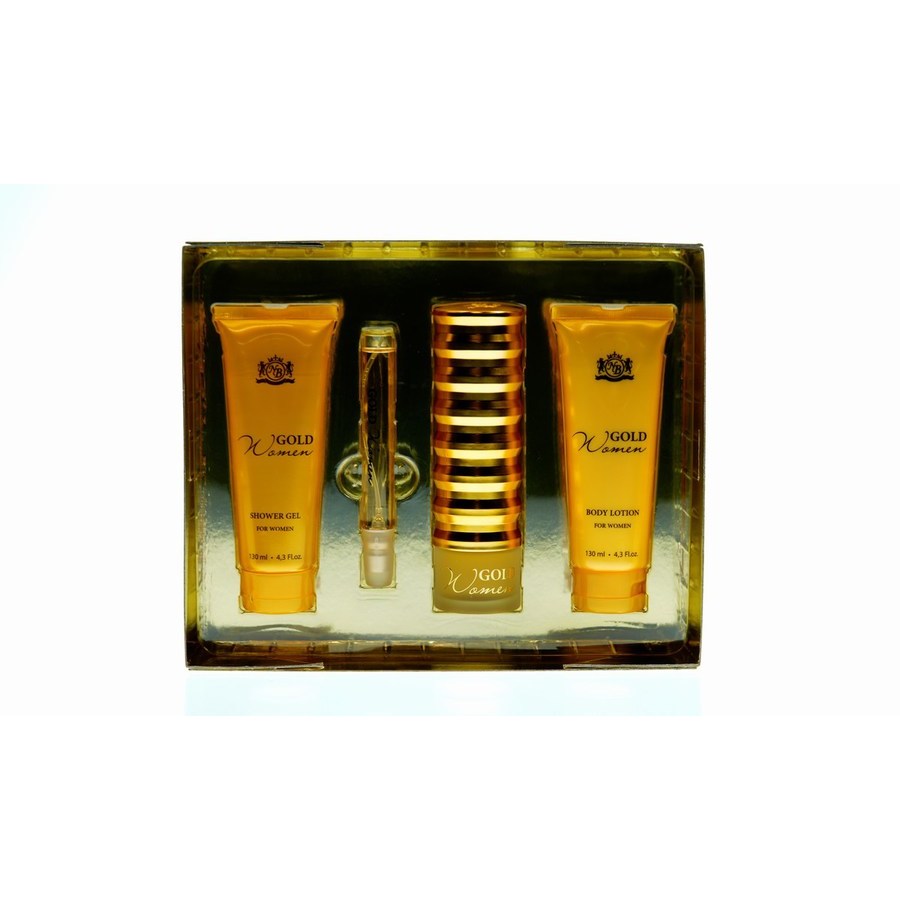 New Brand Ladies Gold Gift Set Fragrances 5425017734895