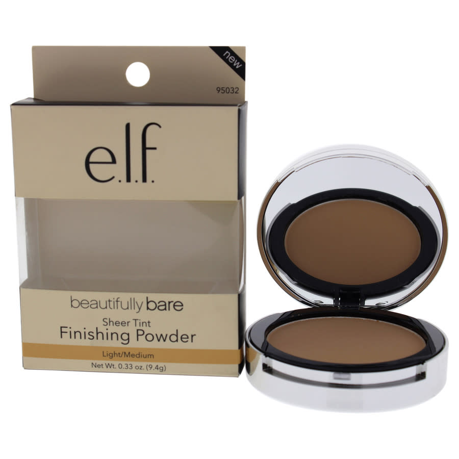 E.l.f. Beautifully Bare Sheer Tint Finishing Powder - Light-medium By  For Women - 0.33 oz Powder In N,a