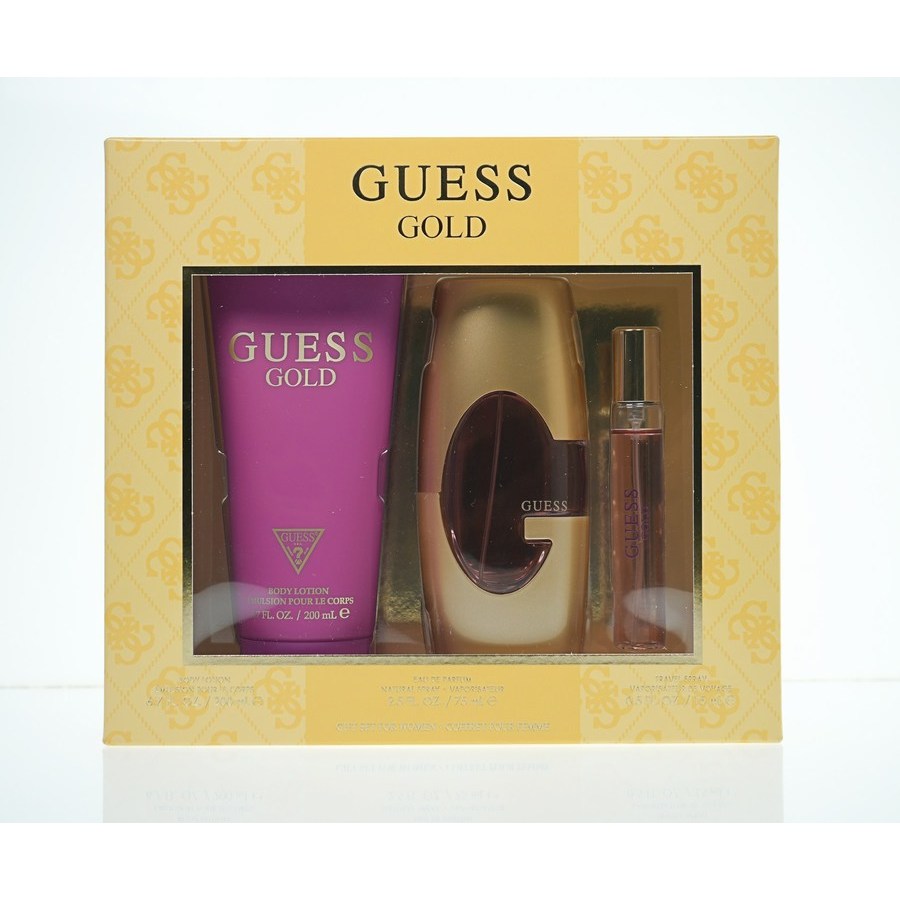 Guess Ladies Gold Gift Set Fragrances 085715329882 In Gold / Rose Gold