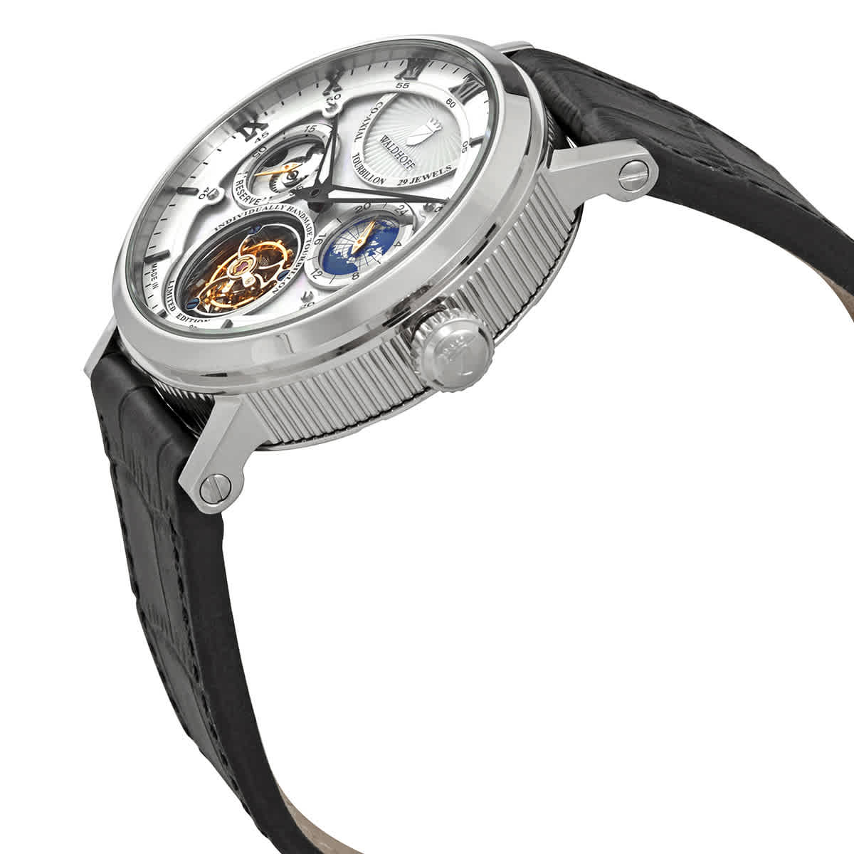 Waldhoff Waldhoff Ultramatic Limited Tourbillon Hand Wind Silve