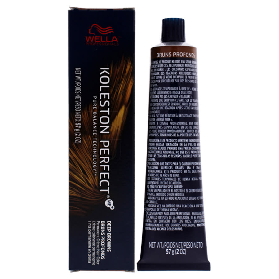 Wella Koleston Perfect Permanent Creme Haircolor - 8 71 Light Blonde-brown Ash By  For Unisex - 2 oz  In Beige,brown
