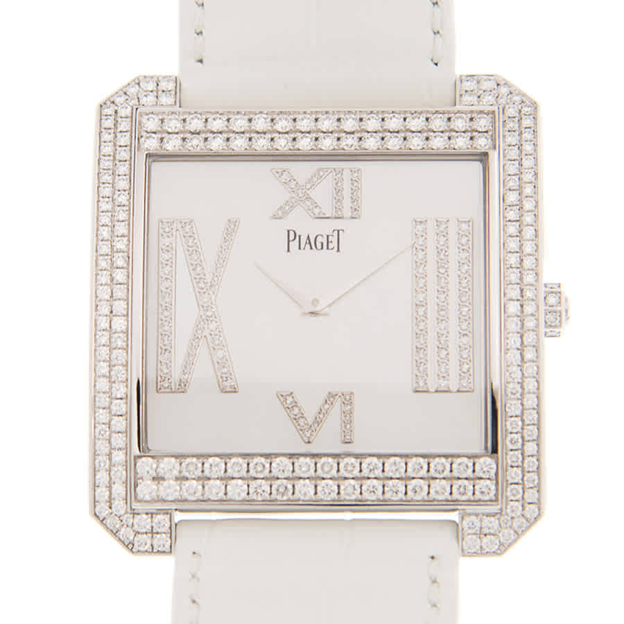 Shop Piaget Limelight Protocole Xxl Diamond Unisex Watch Goa34017 In Gold / Gold Tone / Lime / Mother Of Pearl / White