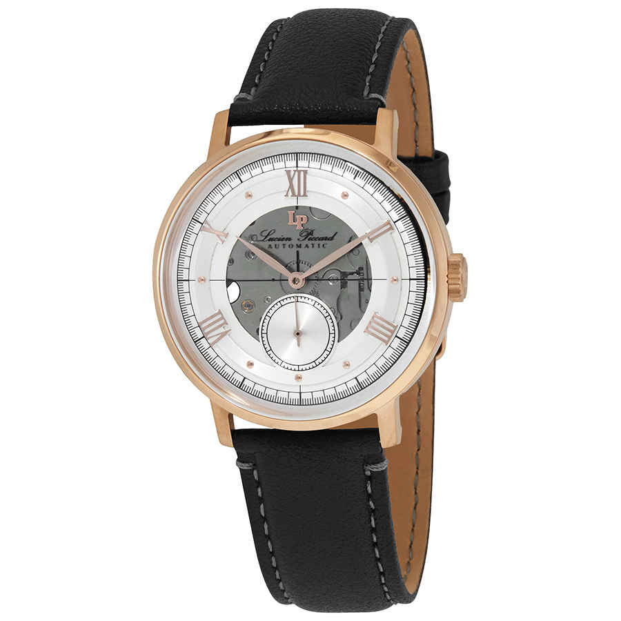 LUCIEN PICCARD AUTOMATIC BLUE DIAL MENS WATCH 1297A6