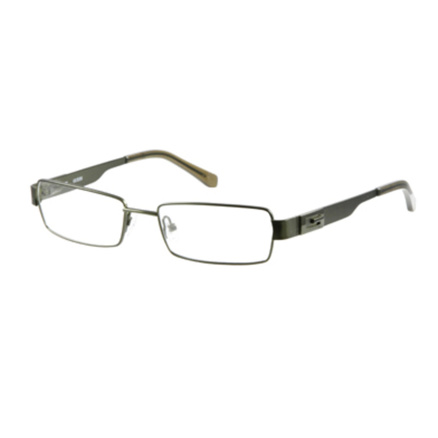 GUESS UNISEX GREEN ROUND EYEGLASS FRAMES GU1677Q4952