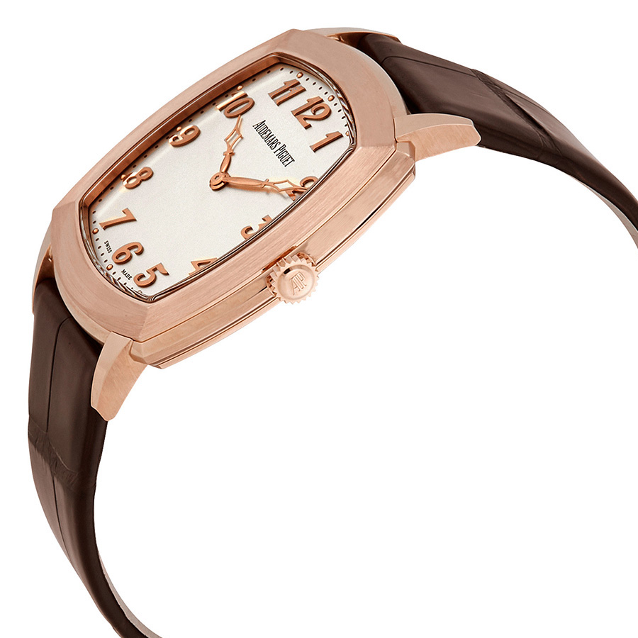 Pre-owned Audemars Piguet Tradition Mens Automatic Watch 15335or.oo.a092cr.01 In Brown / Gold / Rose / Rose Gold / Silver