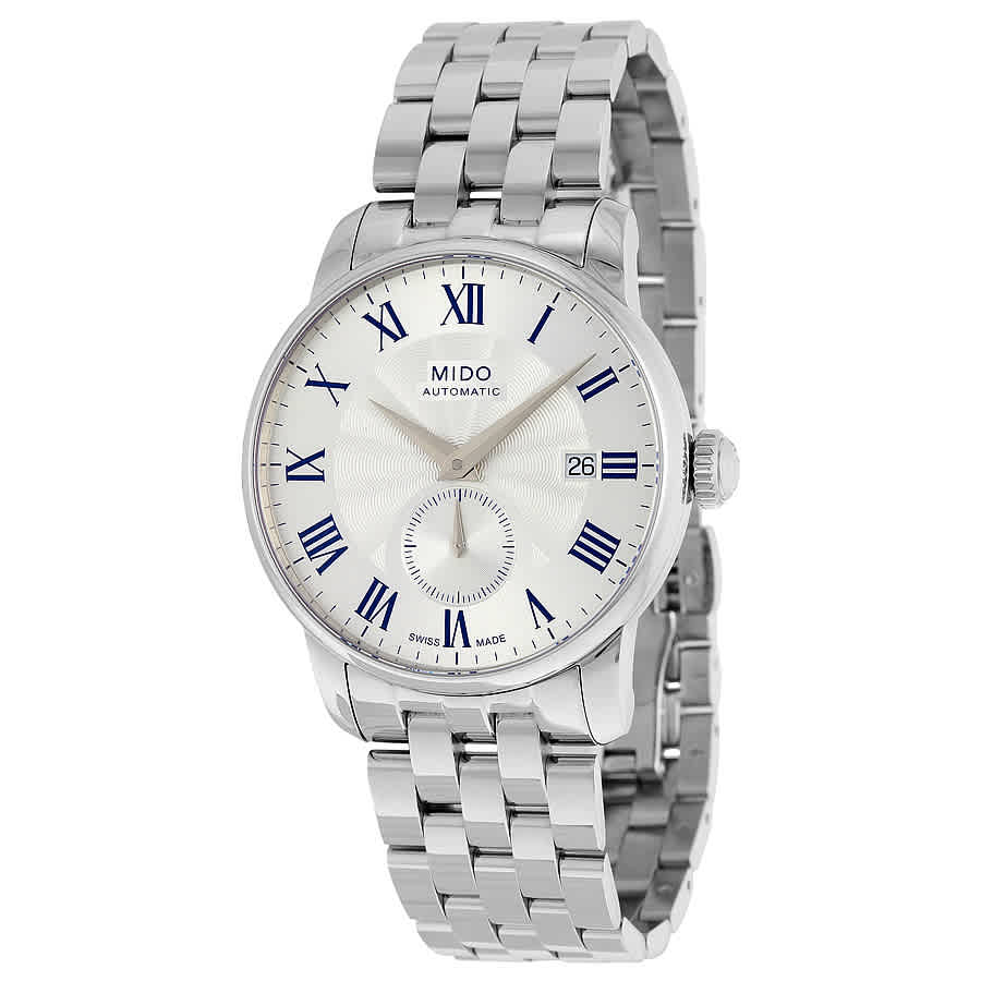 Mido Baroncelli Ii Automatic Silver Dial Mens Watch M86084211