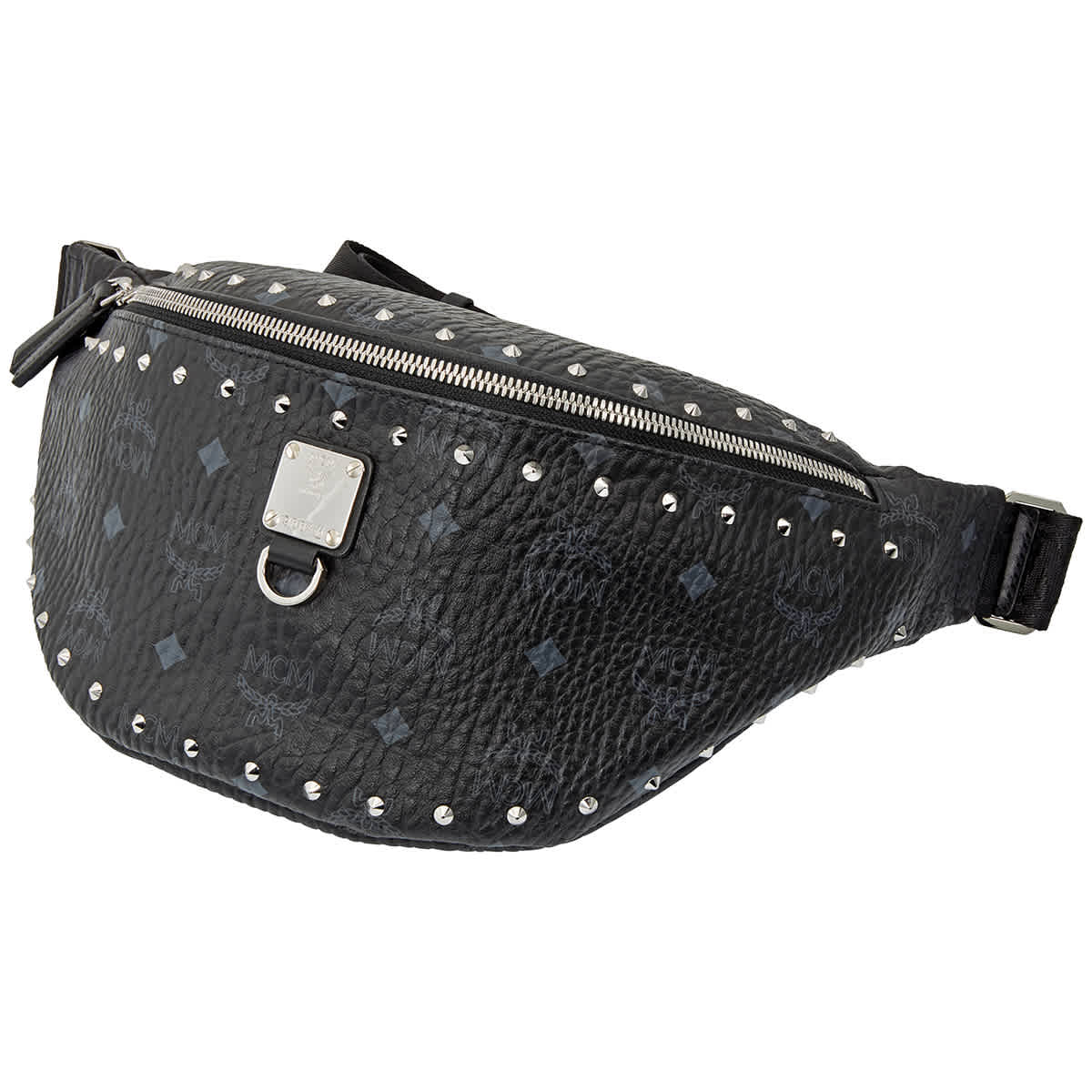 Black Mcm Studded Belt Mcm Studded Outline Fursten Belt Bag ModeSens