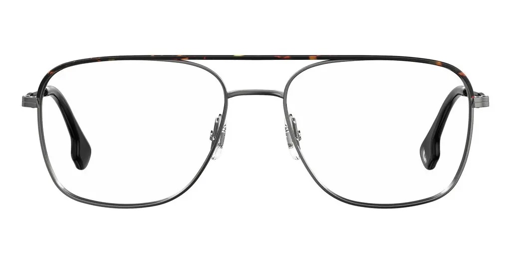 Carrera Demo Rectangular Unisex Eyeglasses Ca 211/sam 06lb 54 In Black