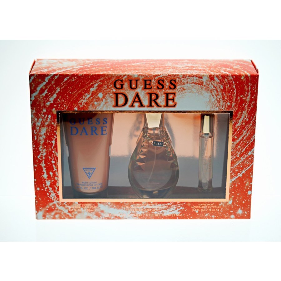 Guess Ladies Dare Gift Set Fragrances 085715329264 In Lemon