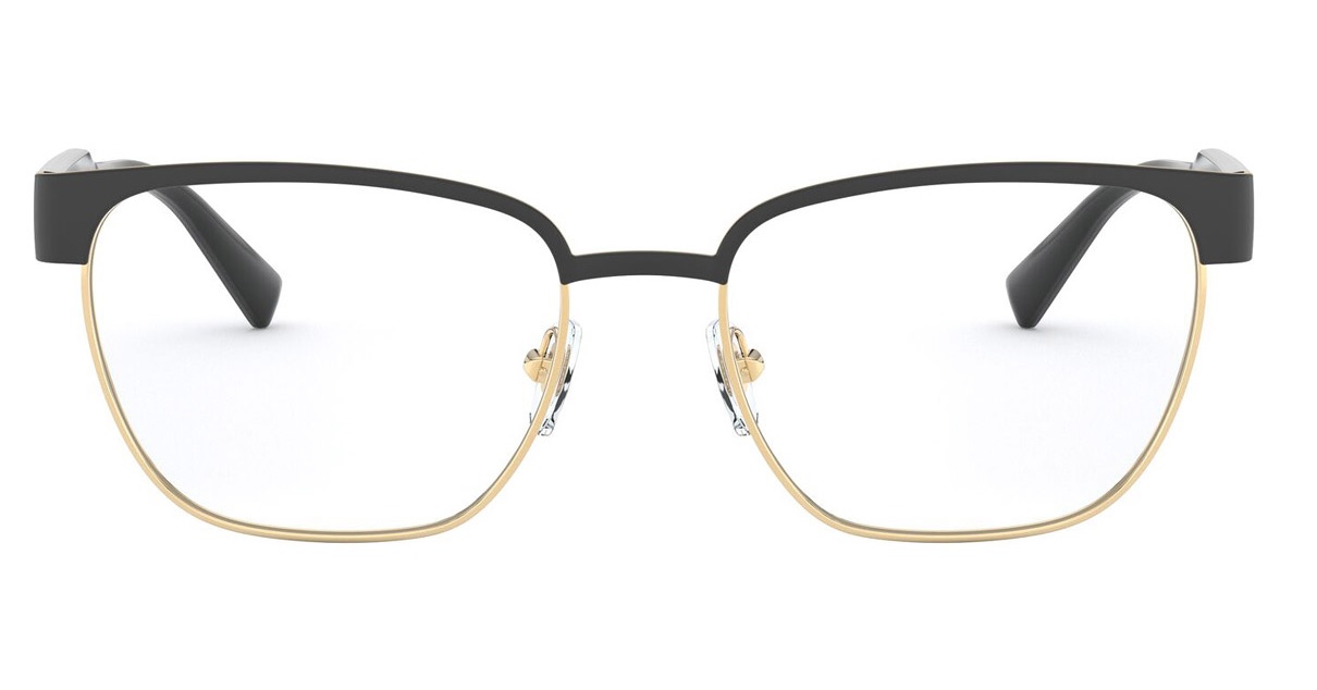 Versace Pillow 54mm Optical Glasses In Black,gold Tone