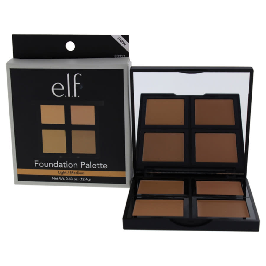 E.l.f. Foundation Palette - Light-medium By  For Women - 0.43 oz Foundation In N,a