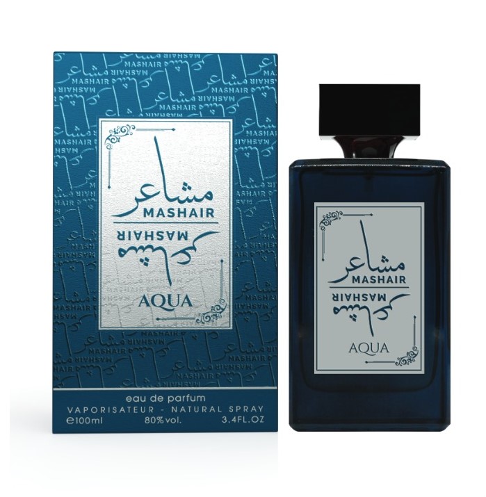 Mashair Mens Aqua EDP Spray 3.4 oz Fragrances 6282717218068