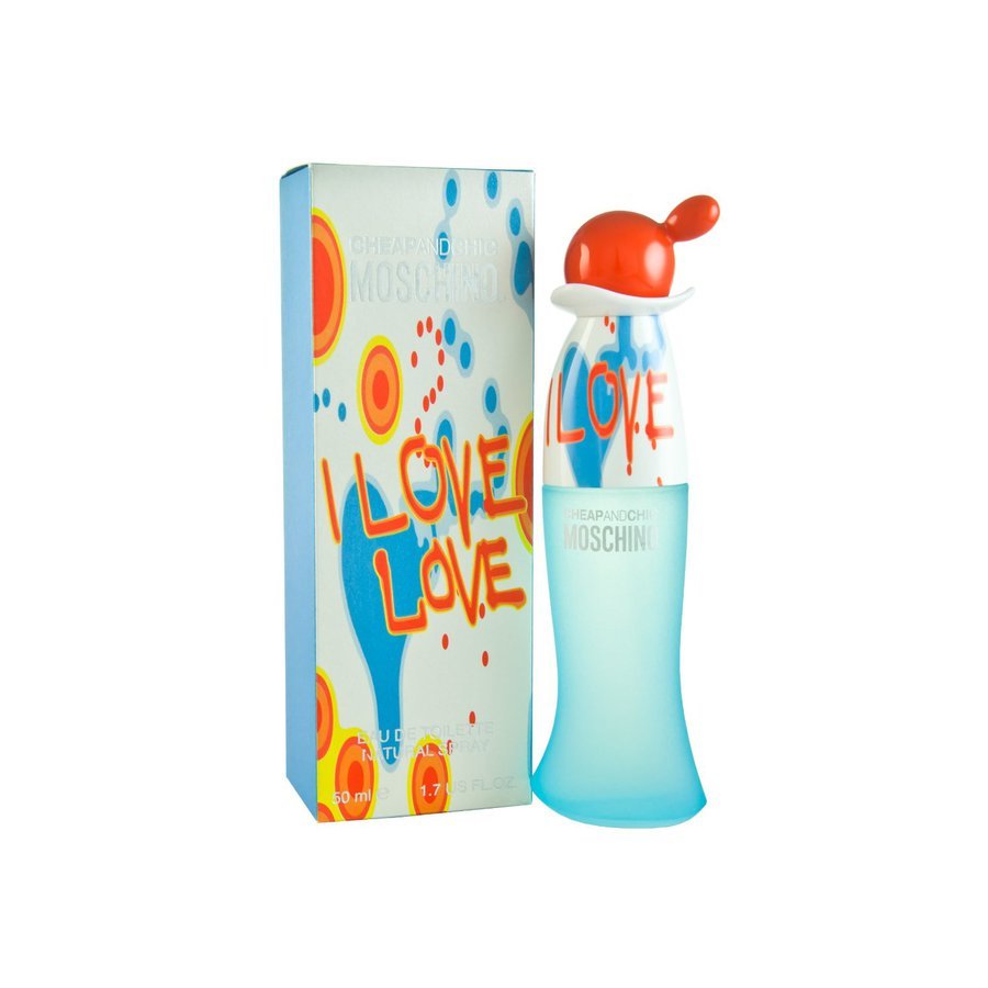 Moschino I Love Love /  Edt Spray 1.7 oz (w) In Red