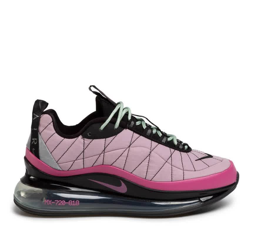 Nike Ladies Mx-720-818 Iced Lilac Cosmic Fuchsia Sneakers In Purple,red