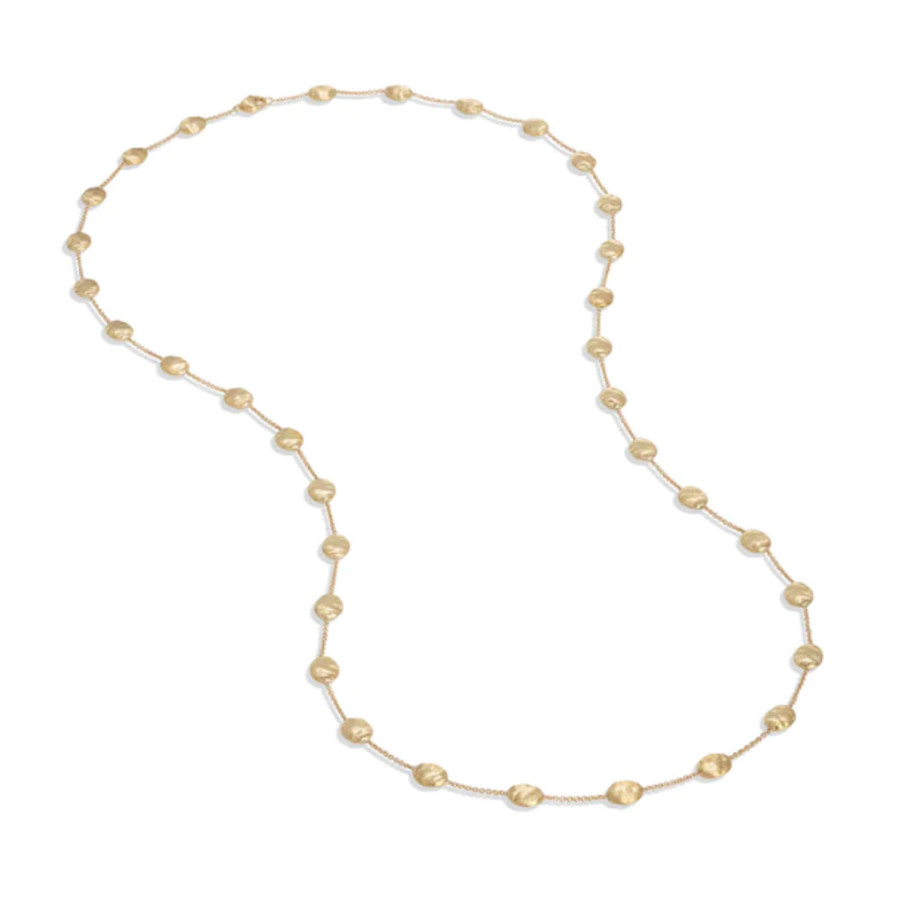 Marco Bicego Siviglia Collection 18k Yellow Gold Large Bead Long Necklace In Gold-tone