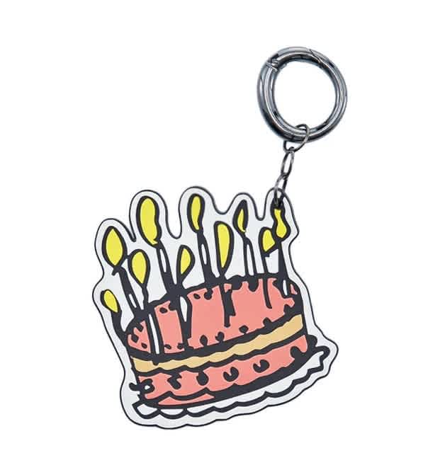 LE SPORTSAC LE SPORTSAC GATEAU CHARM IN BIRTHDAY CAKE