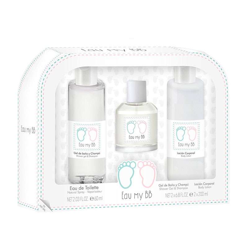 Air Val International Boys Eau My Bb Gift Set Kids Fragrances 8411114079622