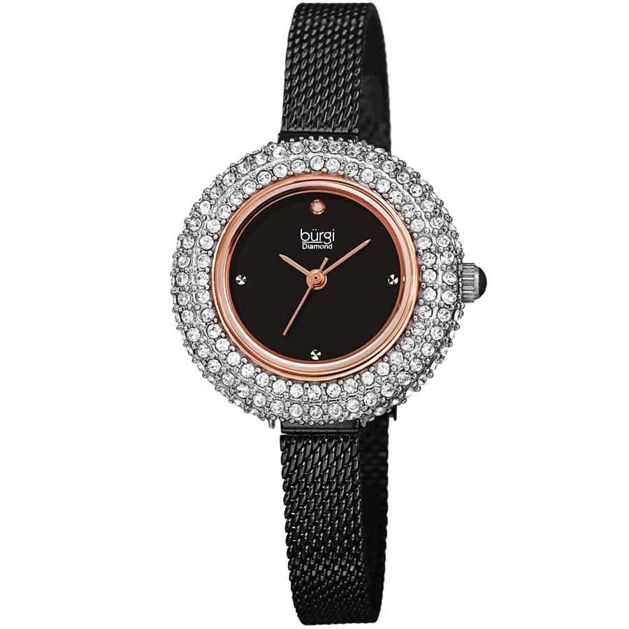 Burgi diamond watch on sale