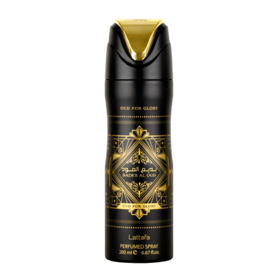 Lattafa Unisex Oud For Glory Body Spray 6.7 oz Fragrances 6291108734865