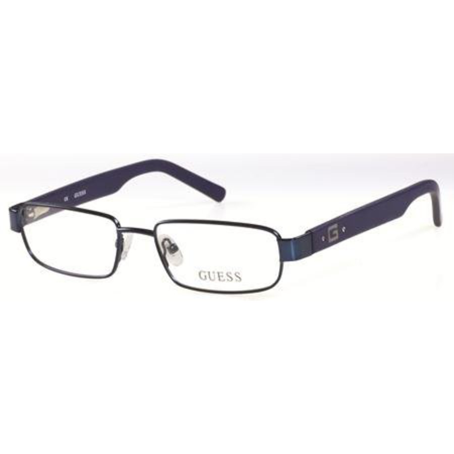 Guess Unisex Blue Rectangular Eyeglass Frames Gu9121(gu9121)b2449