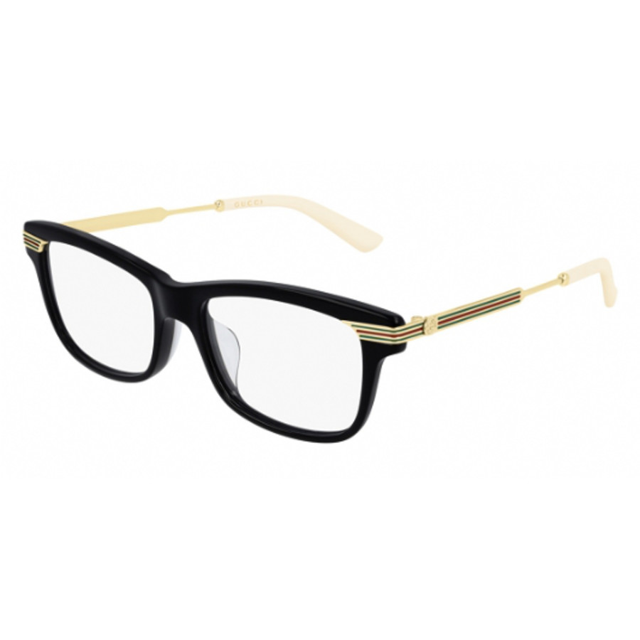 Gucci Ladies Black Oval Eyeglass Frames Gg0524o-001 52