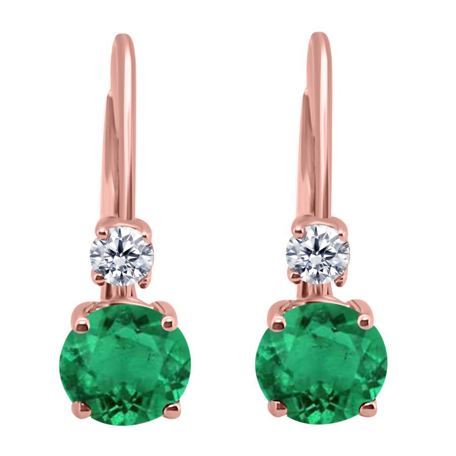 Maulijewels Ladies Jewelry & Cufflinks Sld1007-r-dem In Green