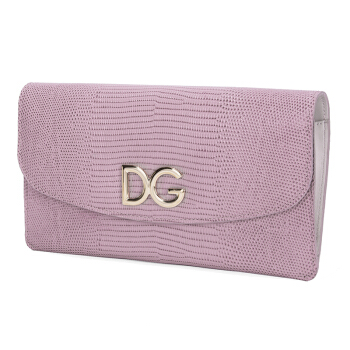 Dolce & Gabbana Ladies Continental Wallet In Pink