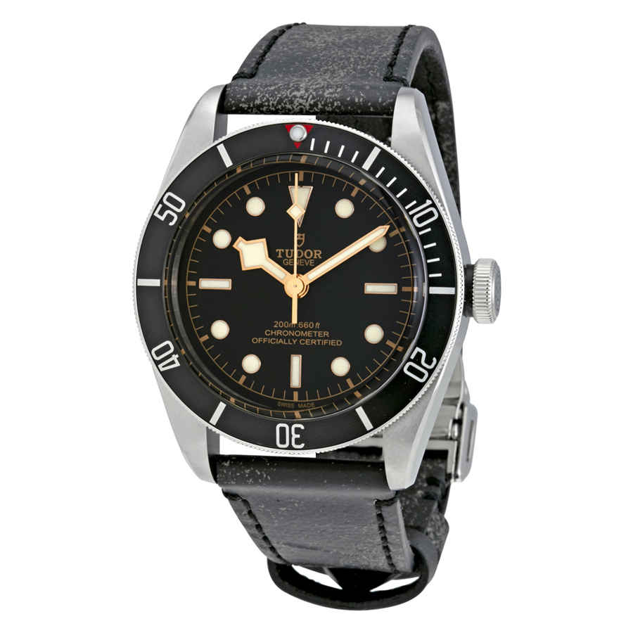 Pre-owned Tudor Heritage Black Dial Automatic Mens Watch M79230n-0008 In Black / Gold Tone