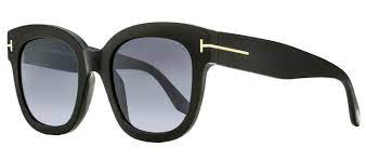 Tom Ford Women's Butterfly Sunglasses Tf940 Cara 01d Black 56mm In Black