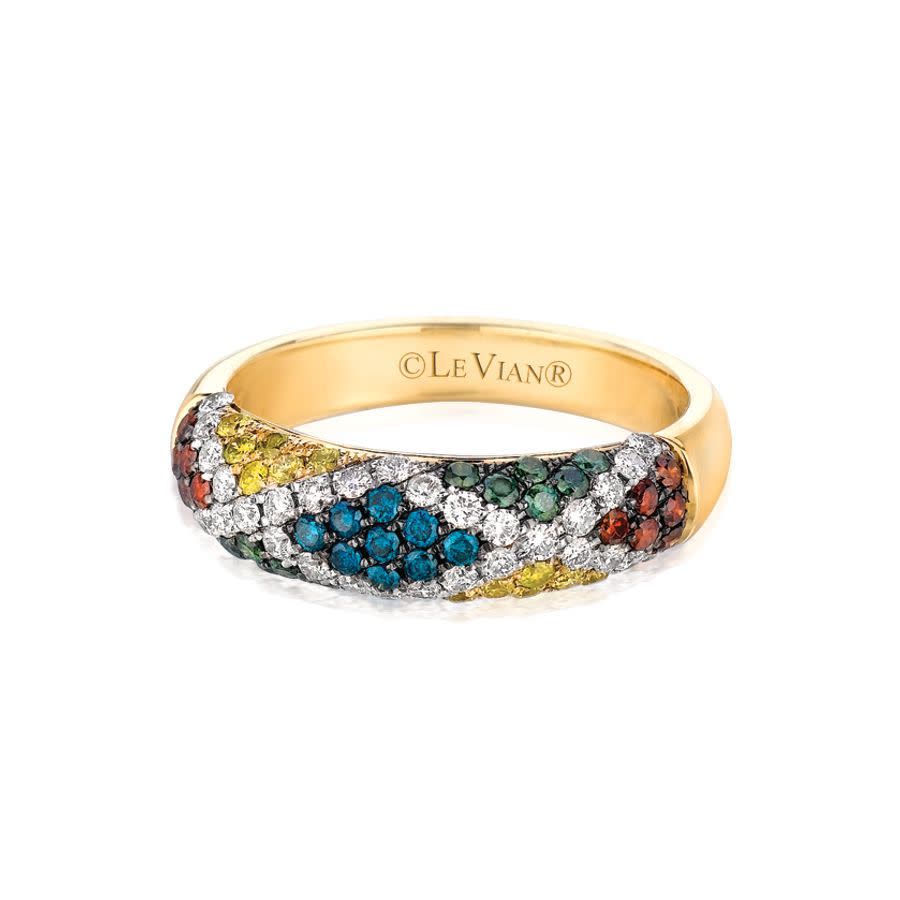 Le Vian Ladies Grand Sample Sale Ring In 14k Honey Gold In Yellow