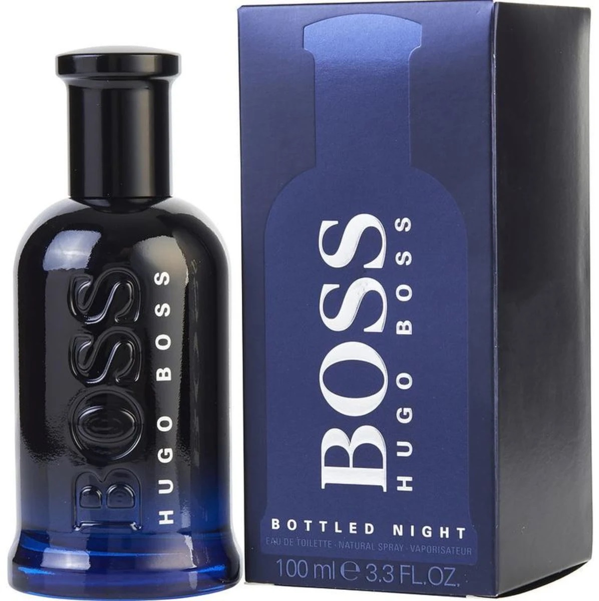 Hugo Boss Boss Bottled Night By  Edt Spray 3.3 oz (m) In Purple