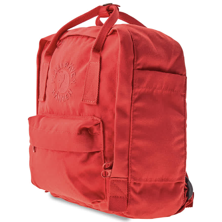 Fjall Raven Re-kanken Mini Red Backpack 23549-320 In Red