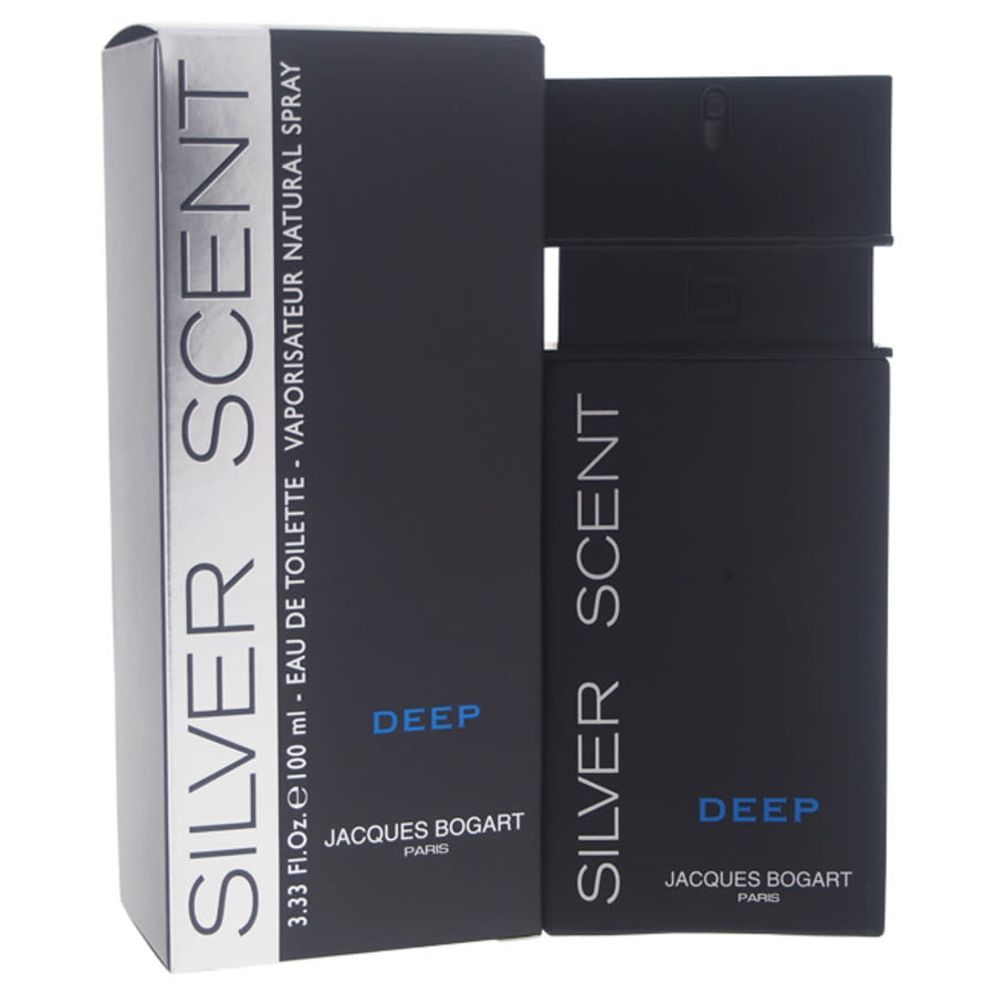 Jacques Bogart Silver Scent Deep By For Men - 3.4 oz Edt Spray In Orange / Silver