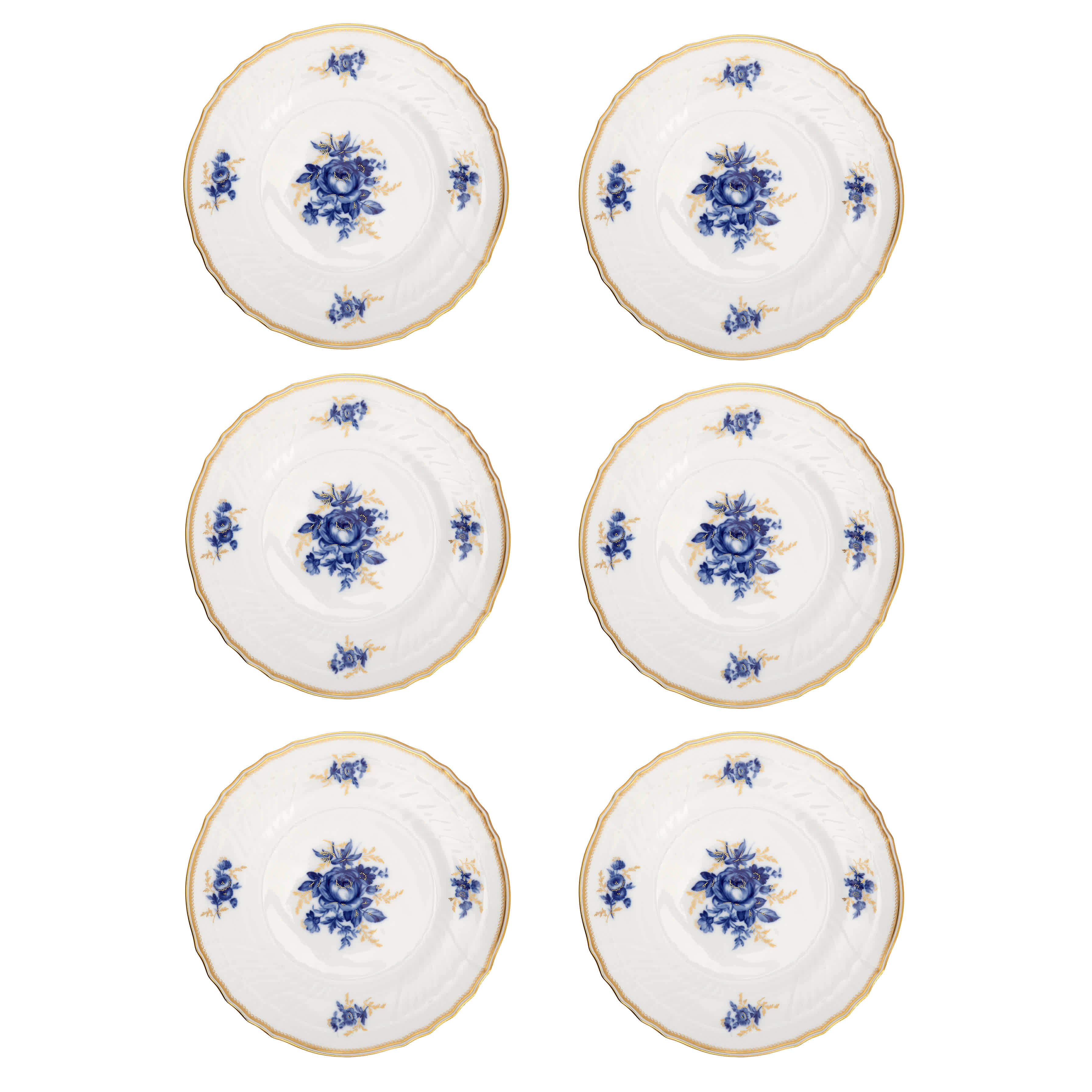 Ginori 1735 Santa Margherita Flat Dessert Plate In N/a